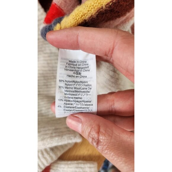 Madewell Cardiff Striped Crewneck Sweater in Coziest Yarn Size S - Picture 8 of 8